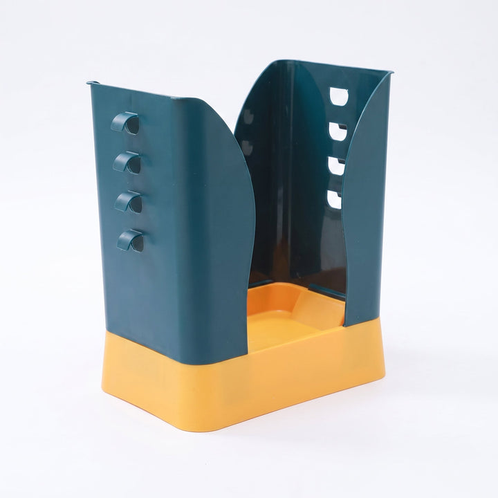 Kitchen Trash Holder With Convenient Garbage Can Stand For Easy Waste Disposal