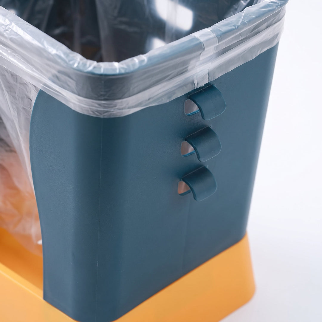 Kitchen Trash Holder With Convenient Garbage Can Stand For Easy Waste Disposal