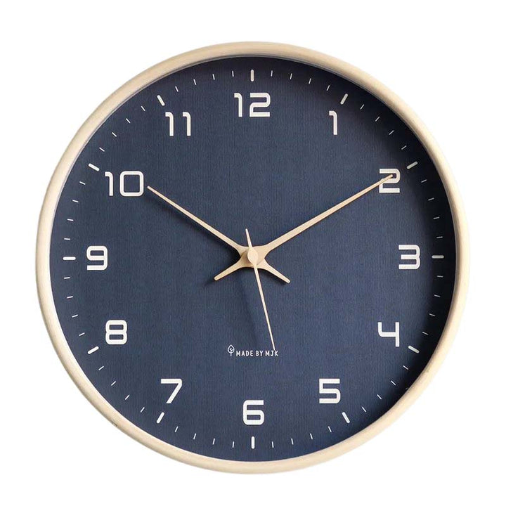 Wooden Wall Clock Scandinavian Design – Stylish Timepiece