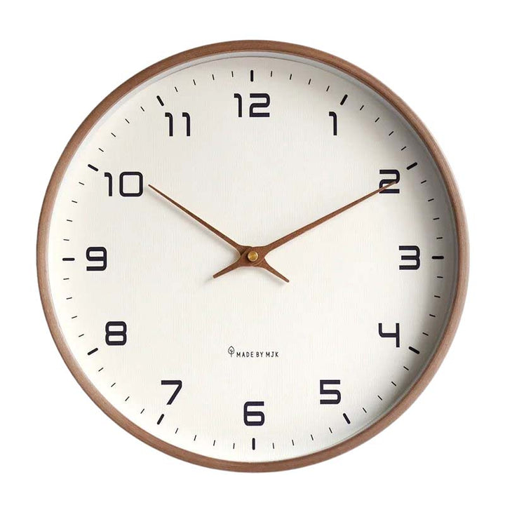 Wooden Wall Clock Scandinavian Design – Stylish Timepiece