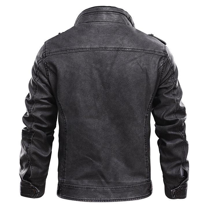 Everyday Leather Jacket - Elena Harper