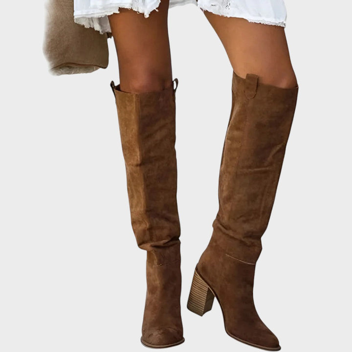 Diane™  |  High Velvety Boots