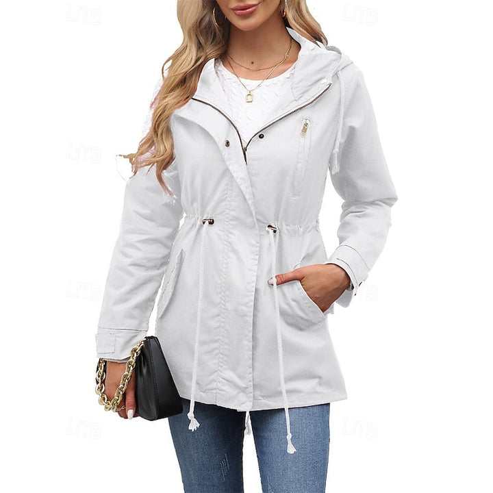 Ruth Hooded Utility Coat, view 9 - Elena Harper
