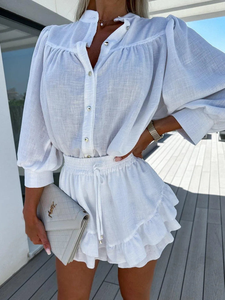 Seraphina Stylish Airy Summer Set for Women, view 5 - Elena Harper