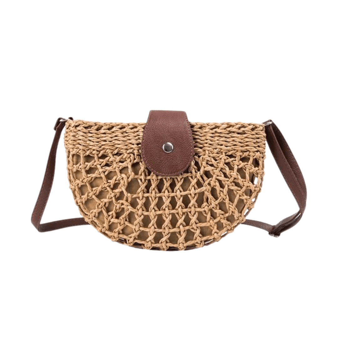 Tessa Stylish Braided Web Design Bag, view 10 - Elena Harper