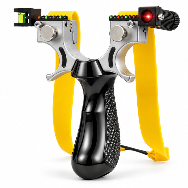 Laser Slingshot For High Accuracy Target Practice