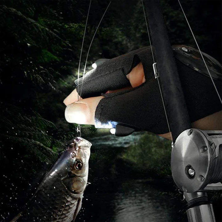 GlowGuard™ | LED Gloves with Waterproof Lighting