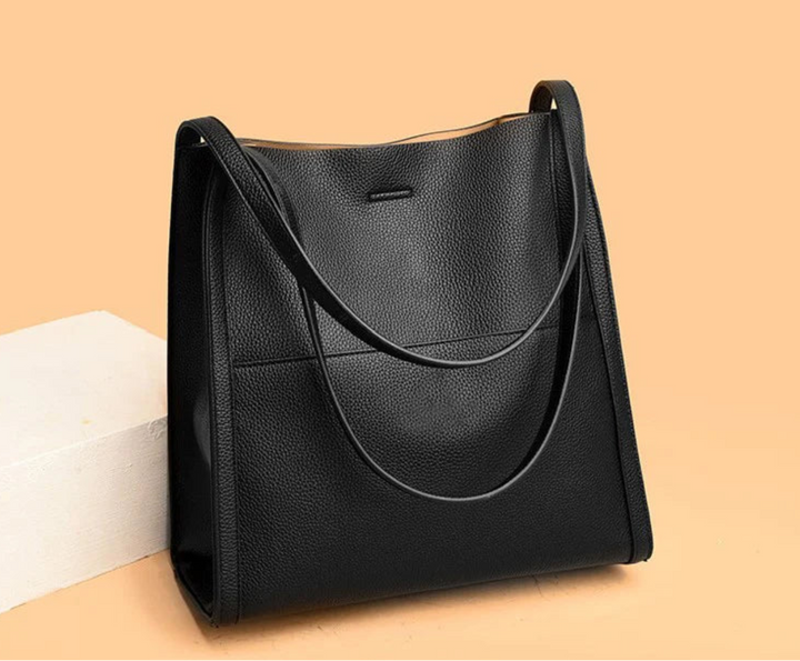 Leather Shoulder Bag for Women Tote Organizer Casual