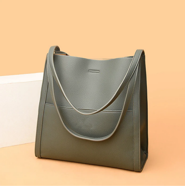 Leather Shoulder Bag for Women Tote Organizer Casual