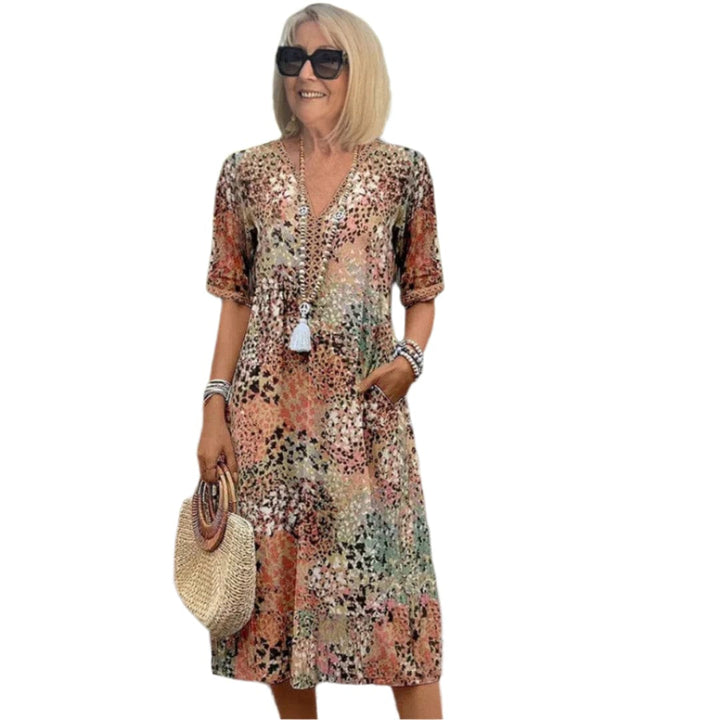 Maeva™  |  Casual V-neck Dress