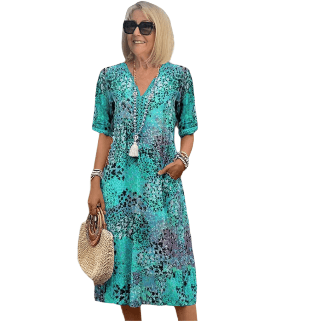 Maeva™  |  Casual V-neck Dress