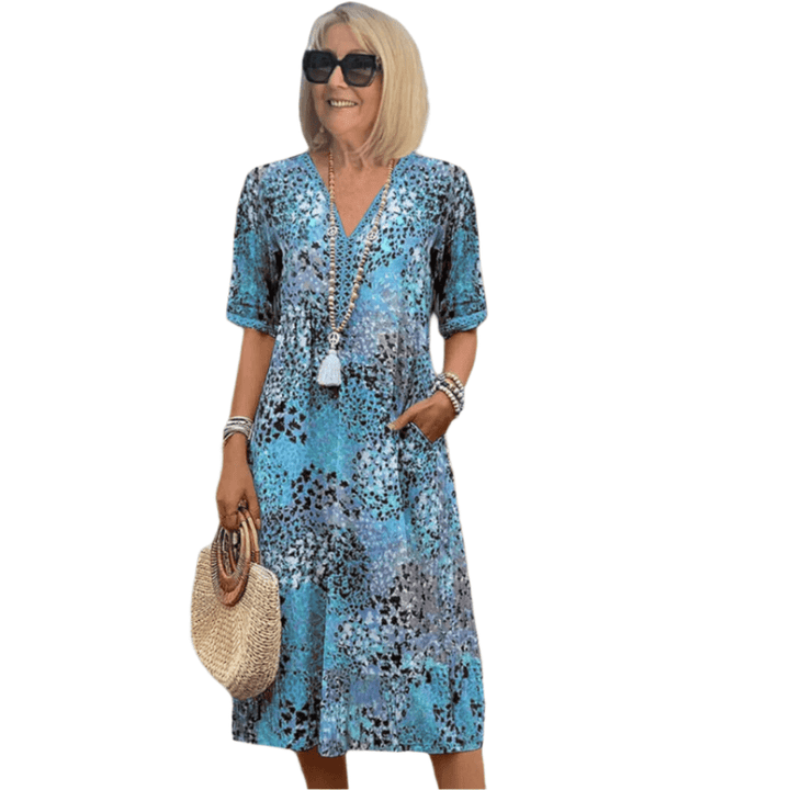 Maeva™  |  Casual V-neck Dress