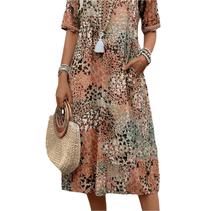 Maeva™  |  Casual V-neck Dress
