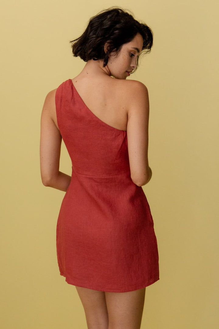 Selina - One-Shoulder Maxi Dress