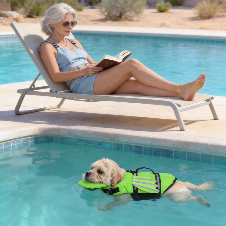 Angelfloat Reflective Angel Wing Dog Life Jacket - Elena Harper