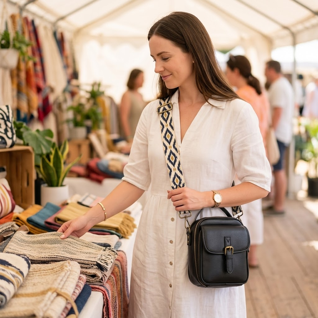 Carryn Organized Crossbody Bag with Card Slots - Elena Harper