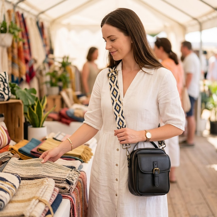 Carryn Organized Crossbody Bag with Card Slots - Elena Harper