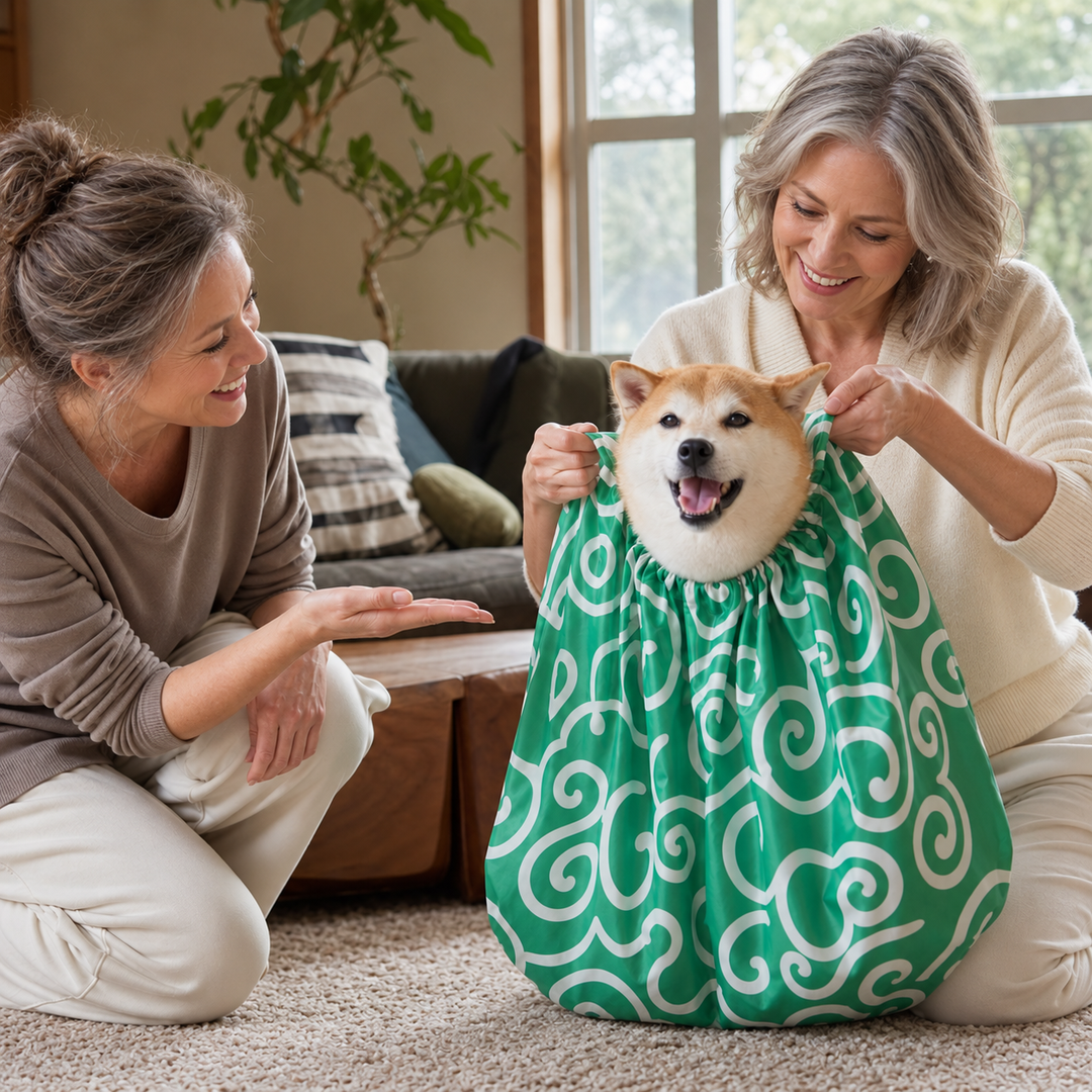 DryNest Inflatable Pet Drying Bag - Elena Harper