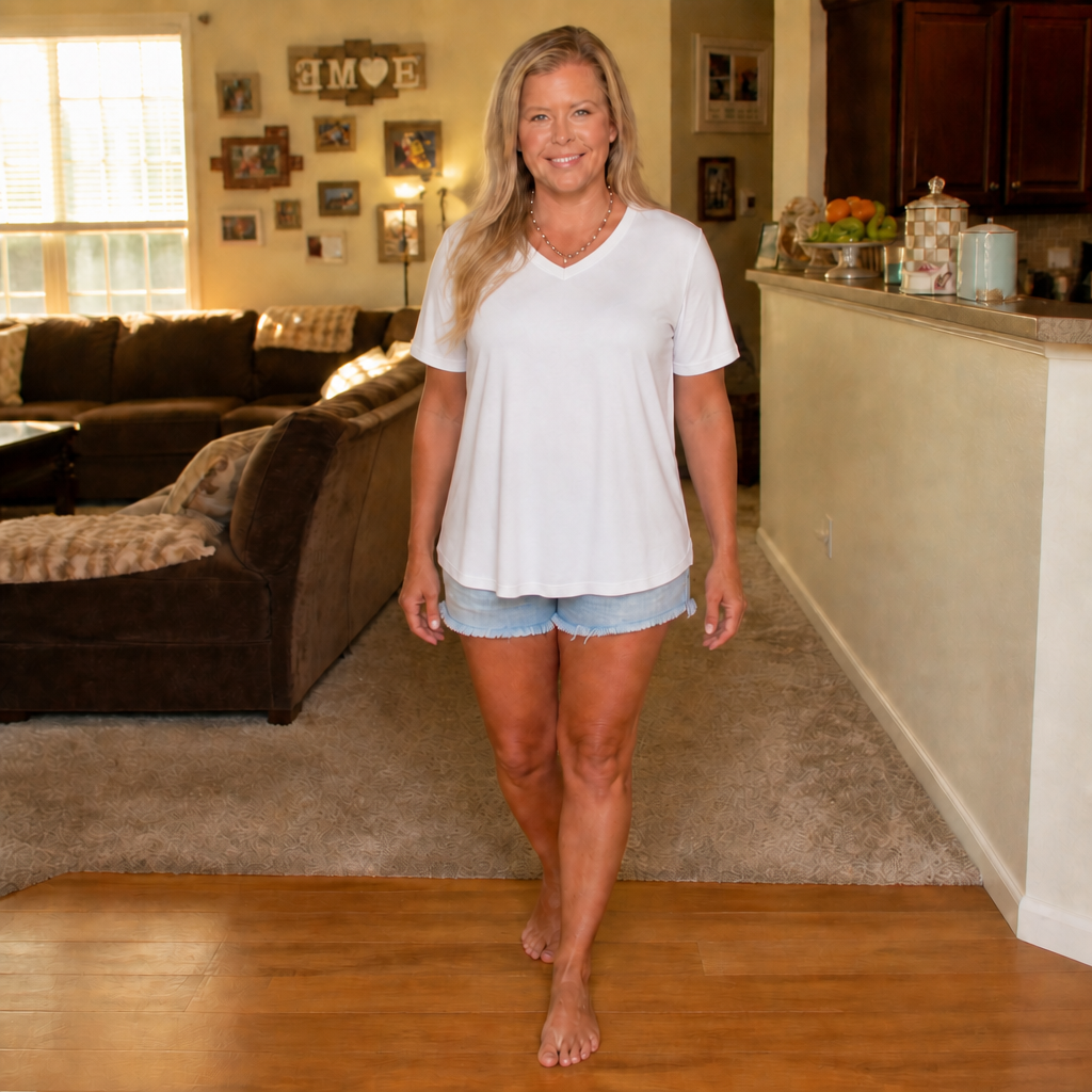 Basewear Tee That Skips The Morning Guesswork - Elena Harper
