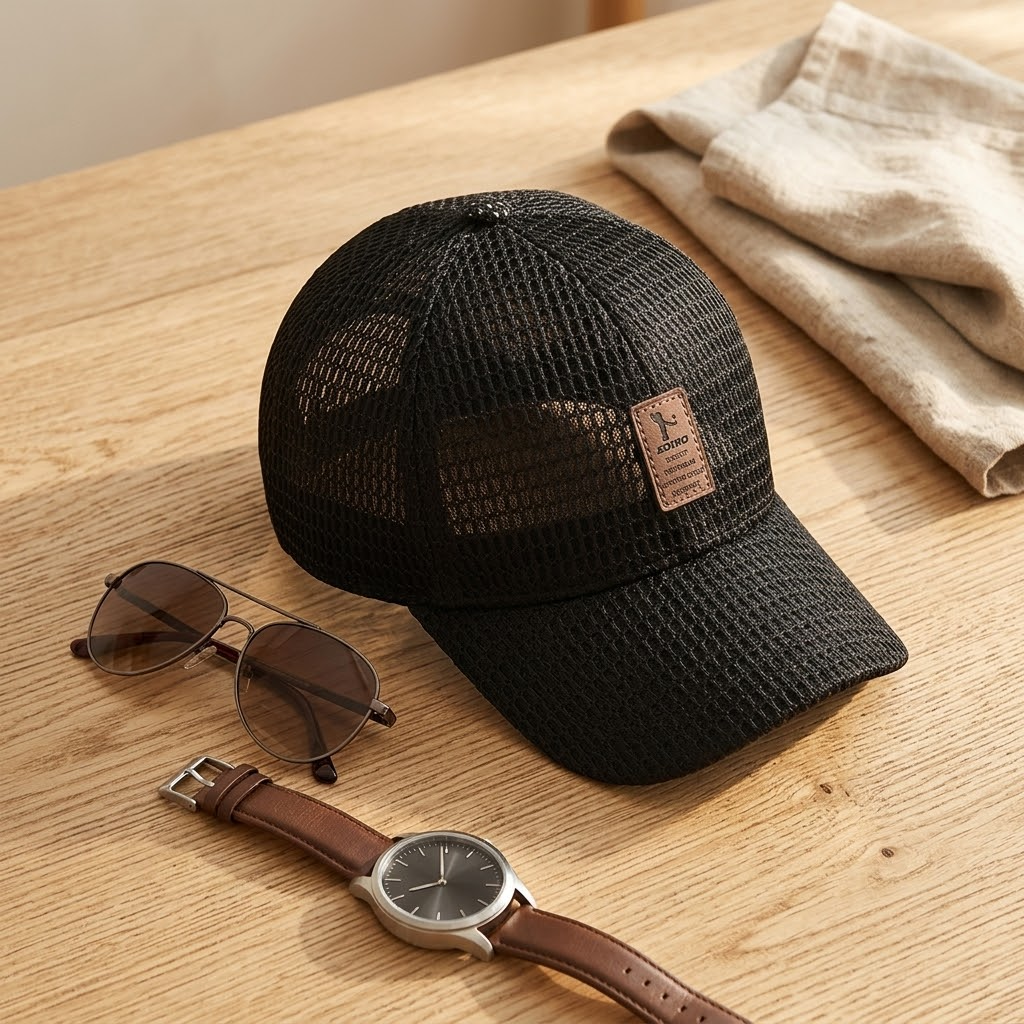 Breezee Full-Mesh Breathable Summer Baseball Cap - Elena Harper