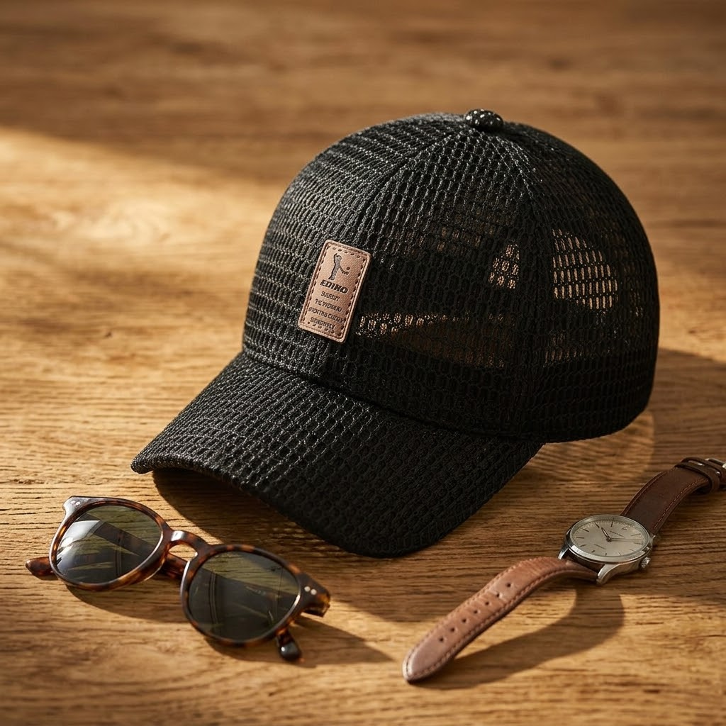 Breezee Full-Mesh Breathable Summer Baseball Cap - Elena Harper