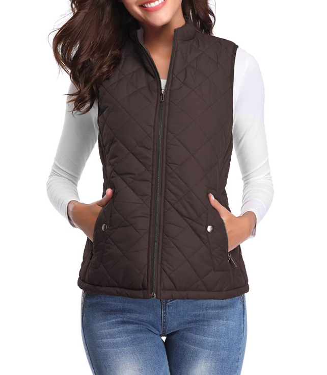Women's Lightly Padded Stylish Vest – Transitional Weather Layer