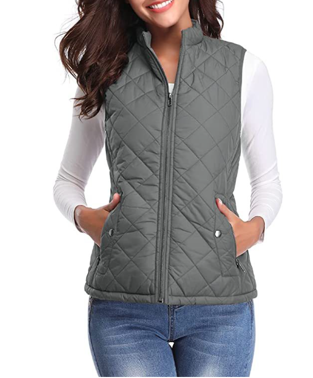 Women's Lightly Padded Stylish Vest – Transitional Weather Layer