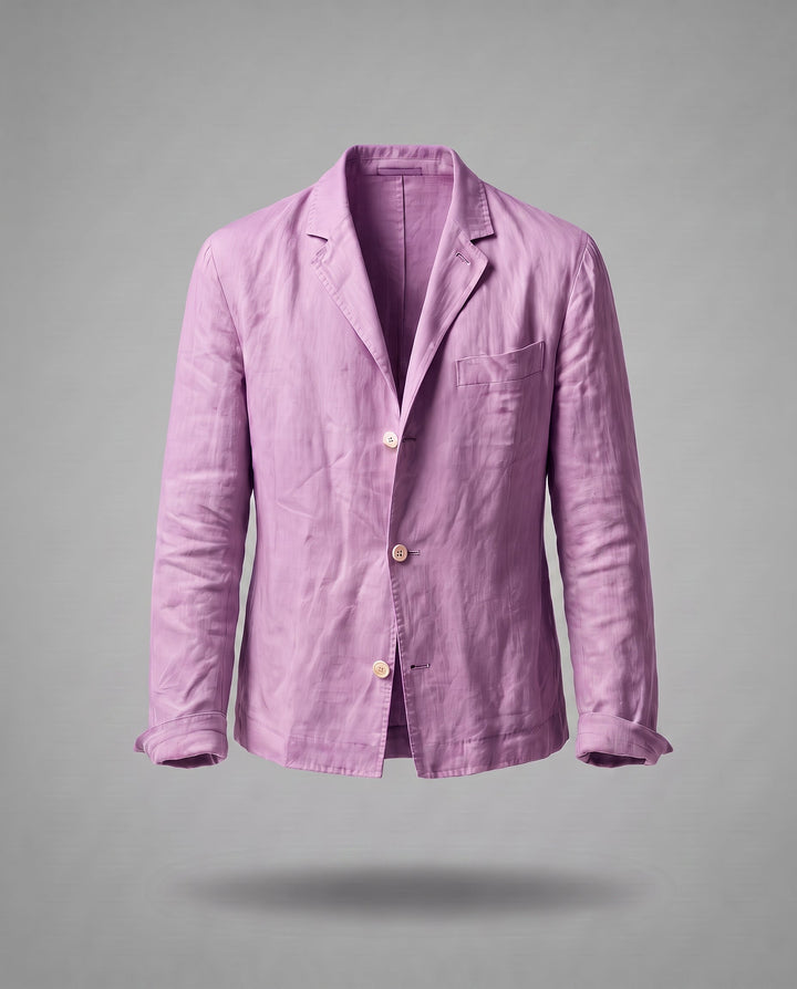 Linen Blazer for Men with Lightweight and Comfort