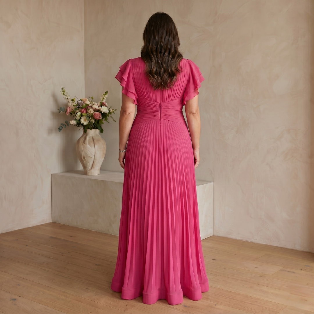 Abigail™  |  Elegant Pleated Dress Figure
