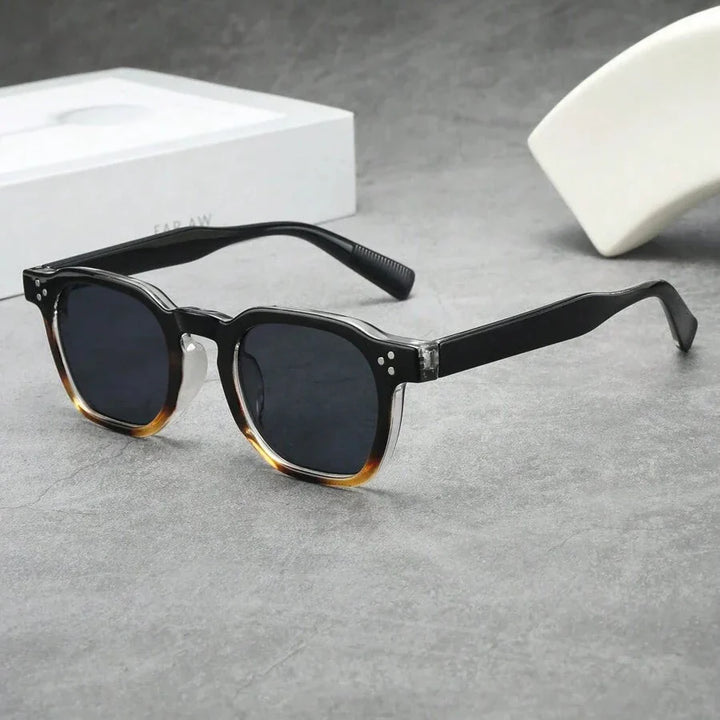 Round Tortoiseshell Men's Sunglasses