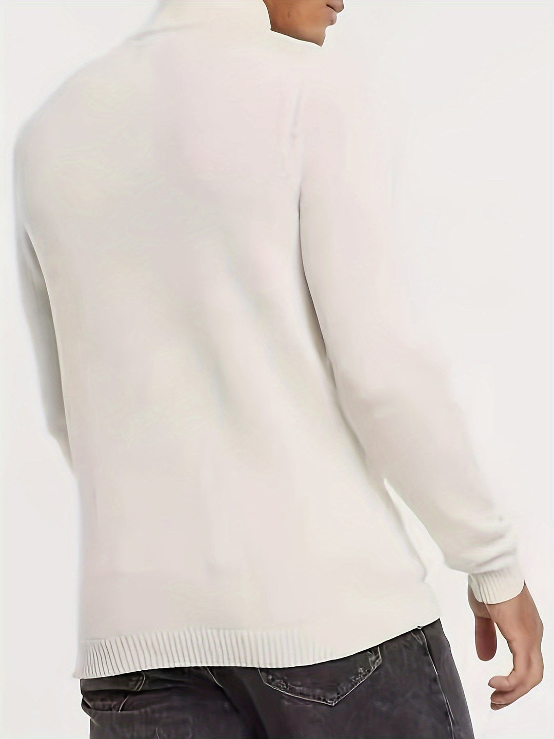 Antoine - Elegant Zip Neck Sweater