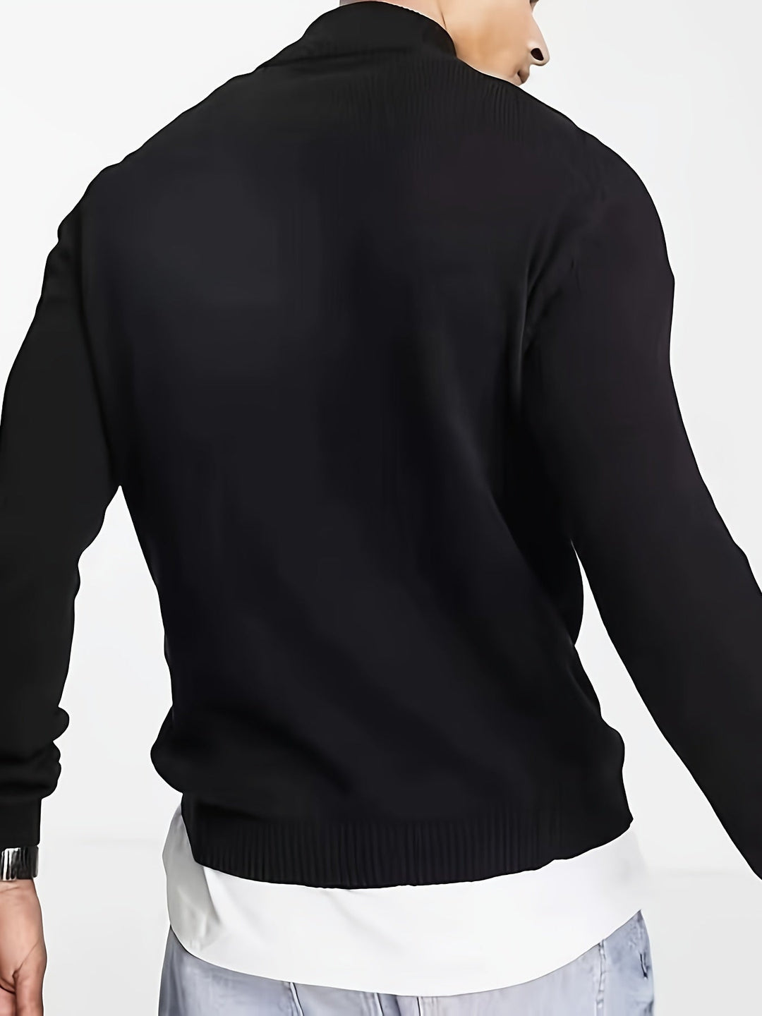 Antoine - Elegant Zip Neck Sweater