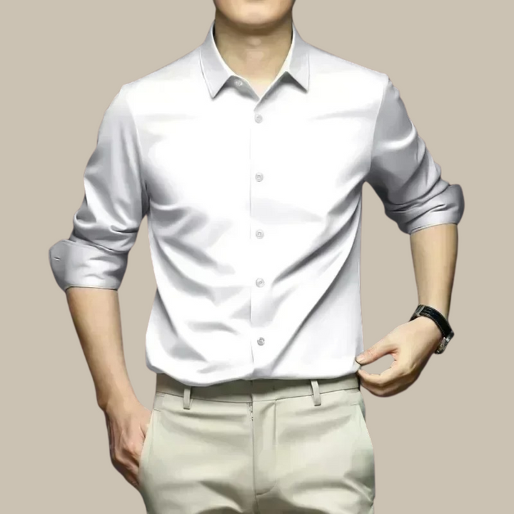 Men's Luxurious Casual Button-Up Shirt