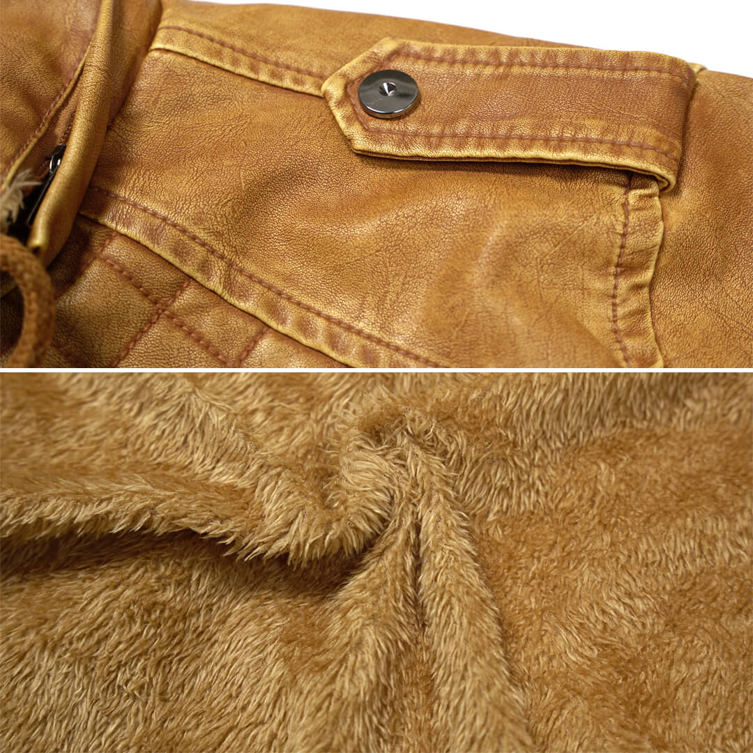 Agustine™ | Luxe Leather Jacket