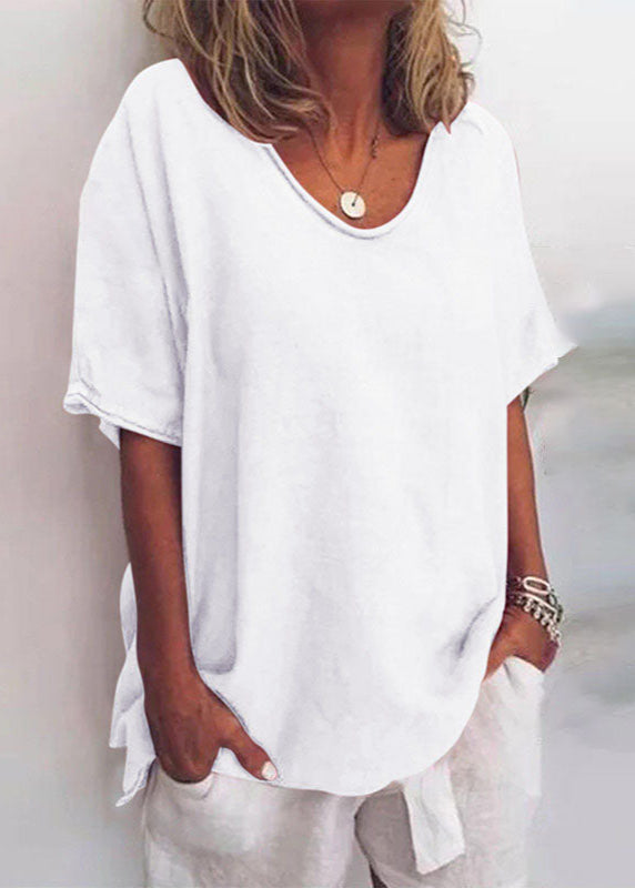 BLouse with Round Neck for Women