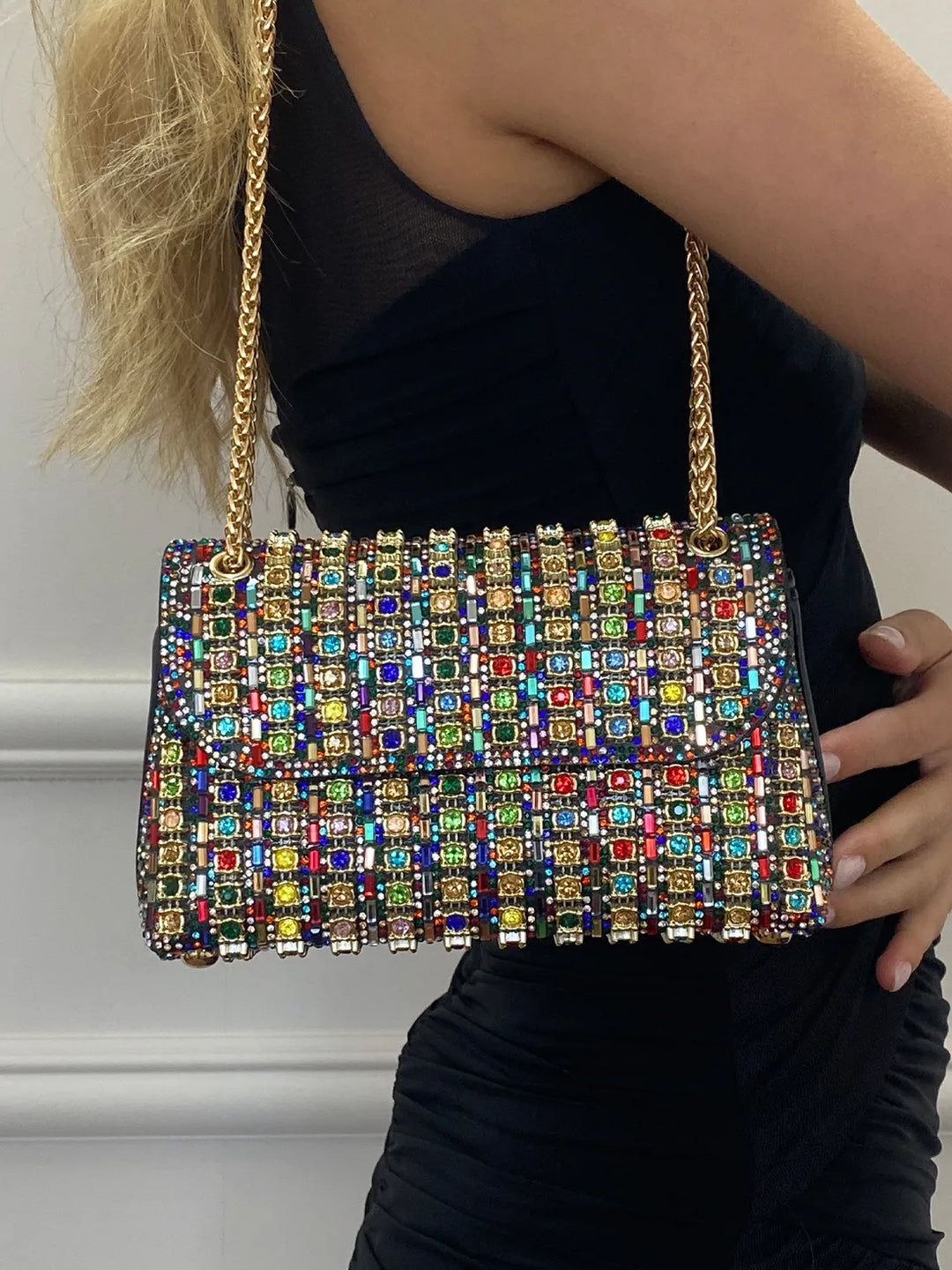 Ladies Mini Bag Solid Color, Suitable for Casual and Evening Wear - Elena Harper