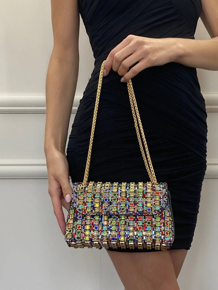 Ladies Mini Bag Solid Color, Suitable for Casual and Evening Wear, view 3 - Elena Harper