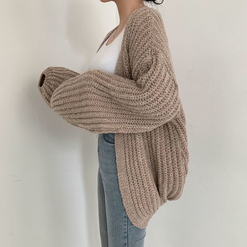Mae | Women's Oversized Open Front Cardigan