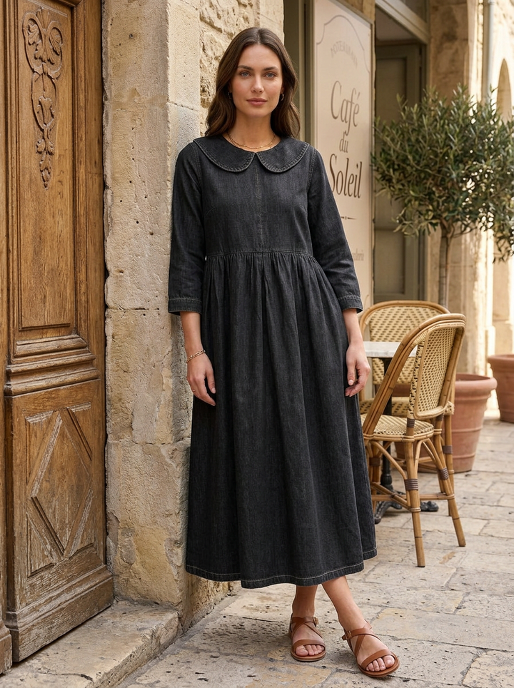 Ladies Maxi Dress | Long Sleeve