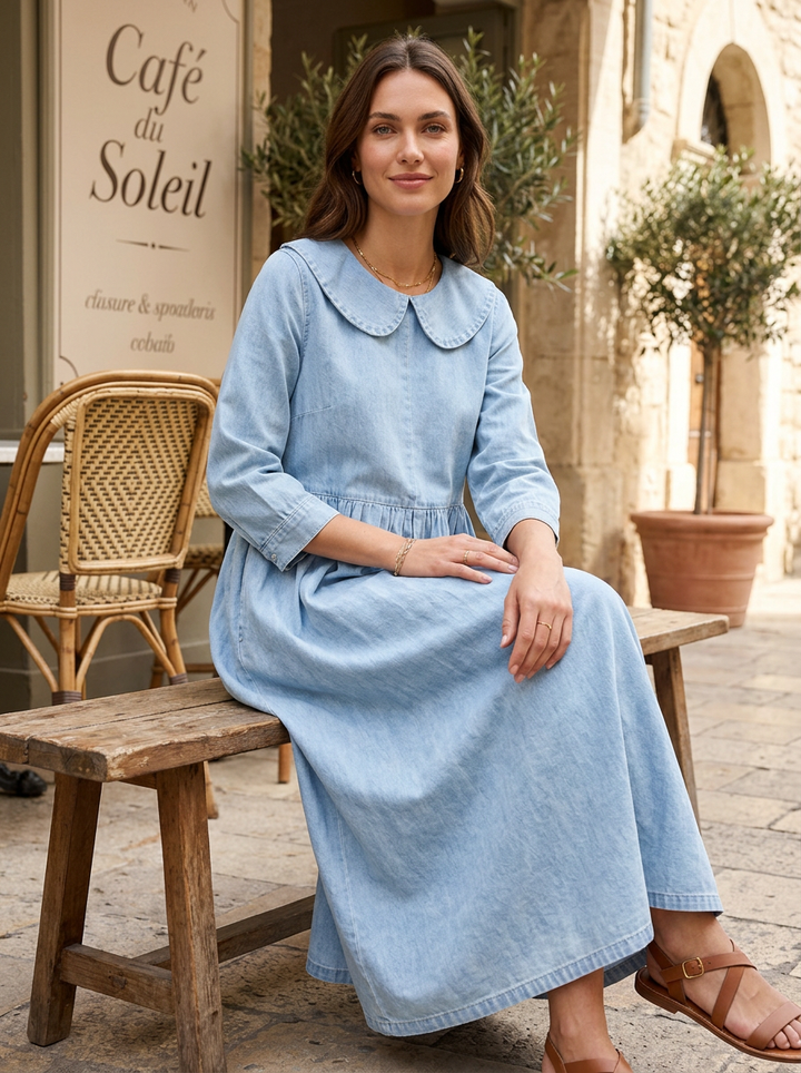 Ladies Maxi Dress | Long Sleeve