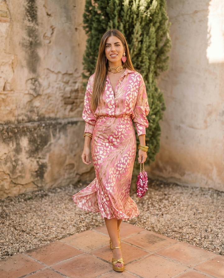 Elegant two-piece event dress from Emma & Rose Cape Town featuring a sleek design and sophisticated style.