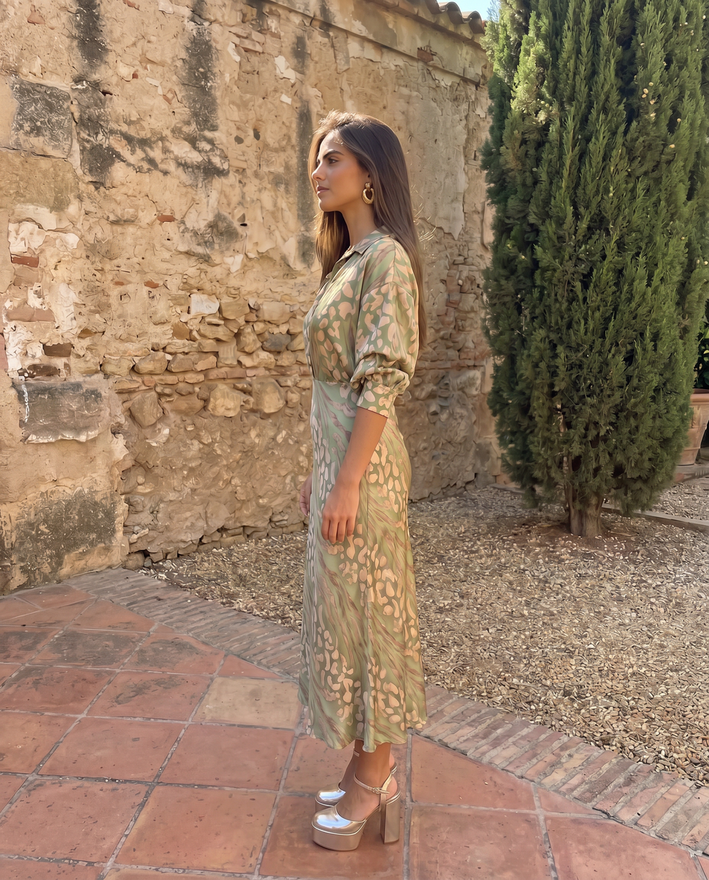 Elegant two-piece event dress by Emma & Rose Cape Town, featuring a sophisticated design and intricate detailing.