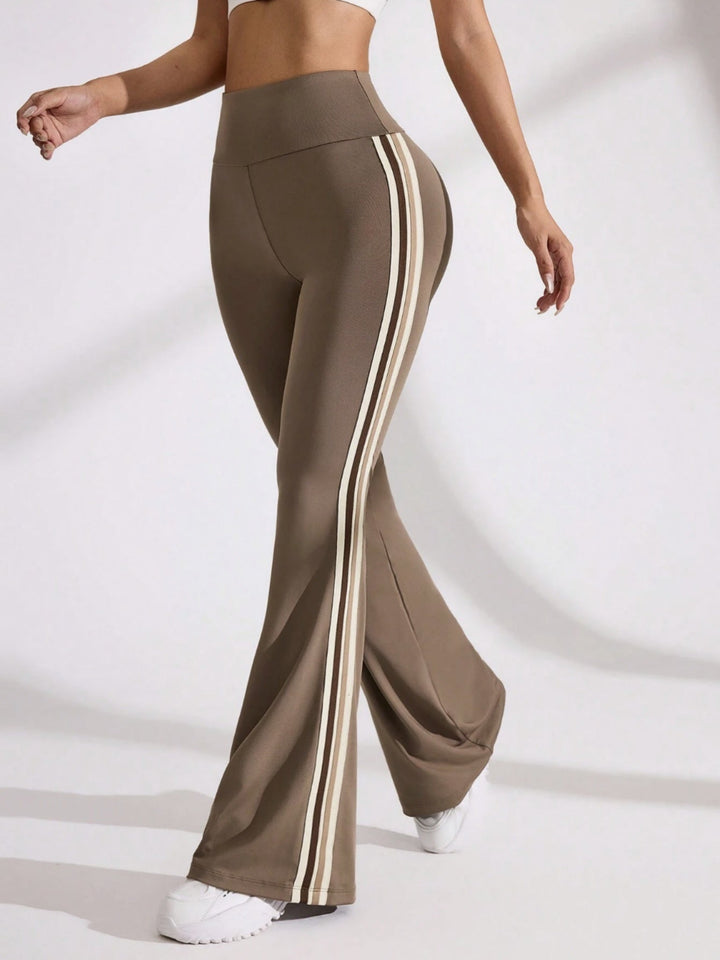 Genevra Elegant Flared Pants, view 2 - Elena Harper