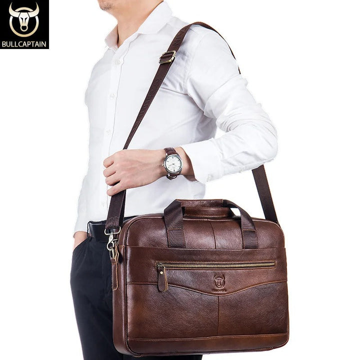 Briefcase with External Pocket
