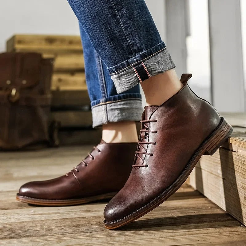 LAURENT MONACO | LEATHER BOOTS