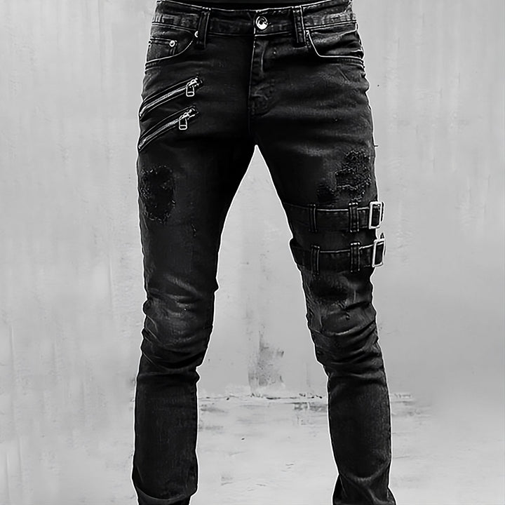 Men's Slim Fit Denim Jeans – Stretch, Casual, Comfortable for Daily Use