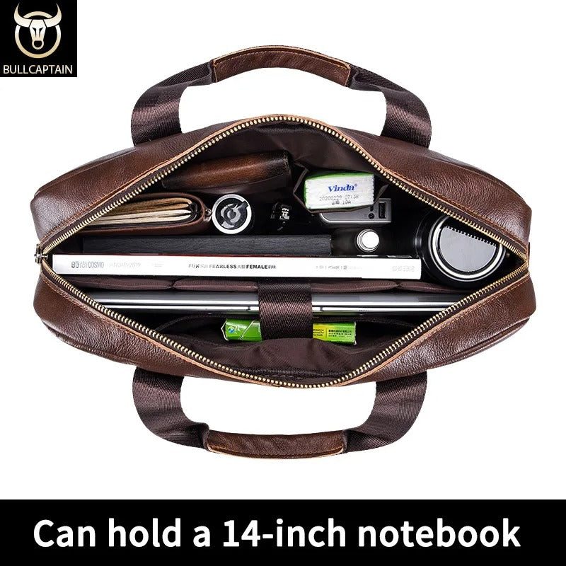 Briefcase with External Pocket