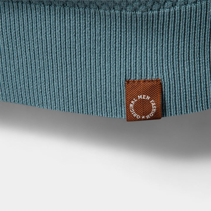 Men'S Open Collar Polo Without Buttons, view 6 - Elena Harper