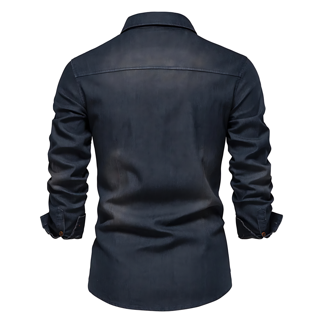 Men's Cotton Denim Shirt