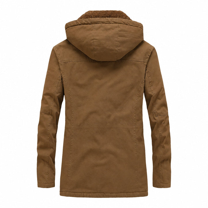 LAURENT MONACO | COTTON HOODED JACKET FOR MEN